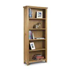 Heritage Solid Oak Tall Bookcase
