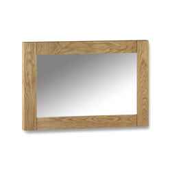 Stylish White Oak Wall Mirror
