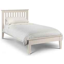 Premium Timeless Stone Ivory Bed Frame - Single 3ft (90cm)