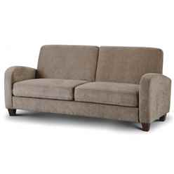 Mink Chenille Fabric 3 Seater Sofa