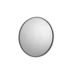 Octave Round Pewter Wall Mirror