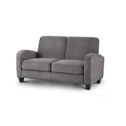 2 Seater Sofabed - Dusk Grey Chenille