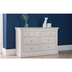 Light Grey 4+3 Chest of Drawers
