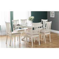 Stanmore Round to Oval Extending Dining Set