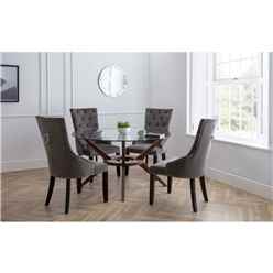 Chelsea Large Dining Table & 4 Dining Chairs