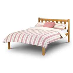 Pine Low Foot End Shaker Style Bed Frame - Double 4ft 6" (135cm) 
