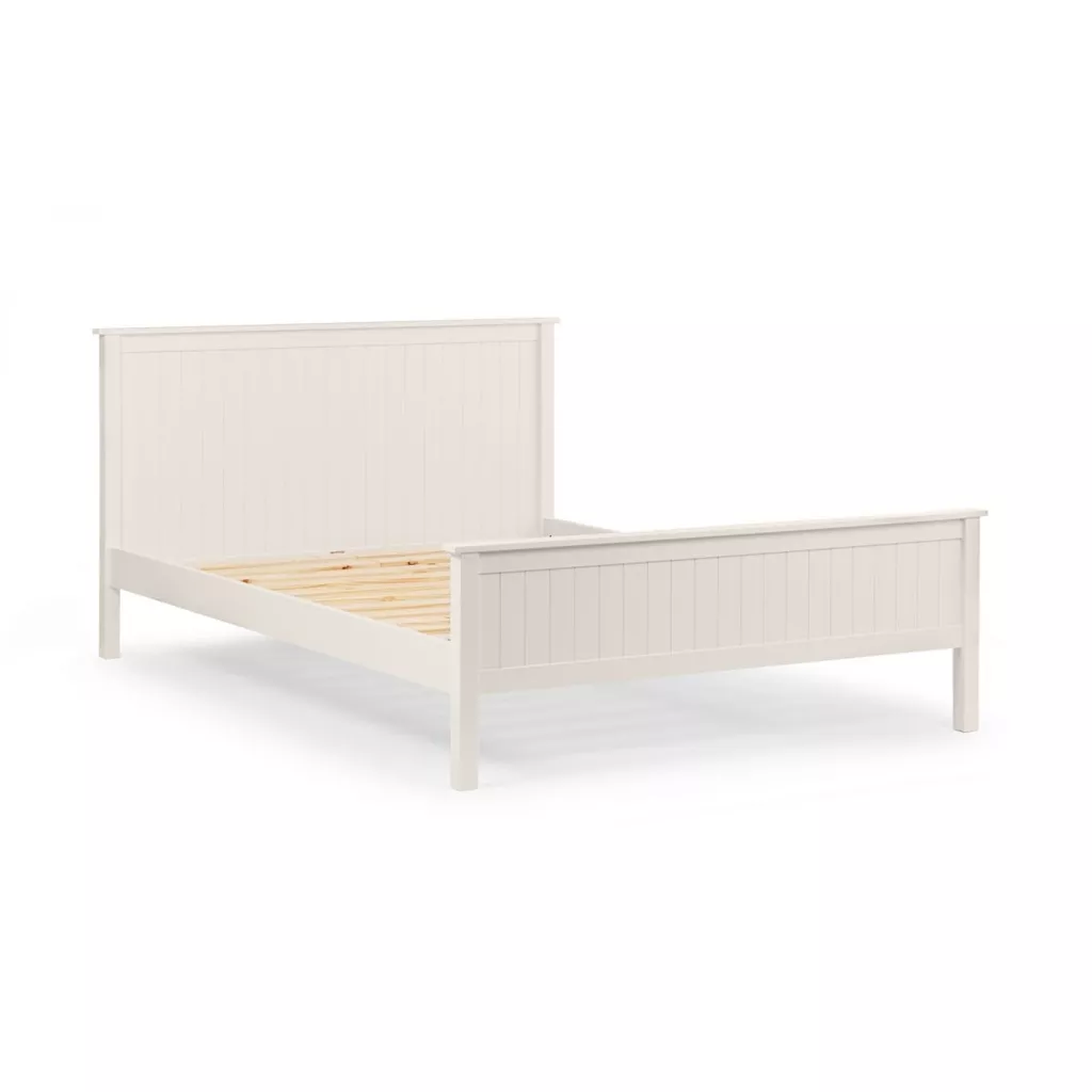 New England White Lacquer Bed Frame Single 3ft 90cm