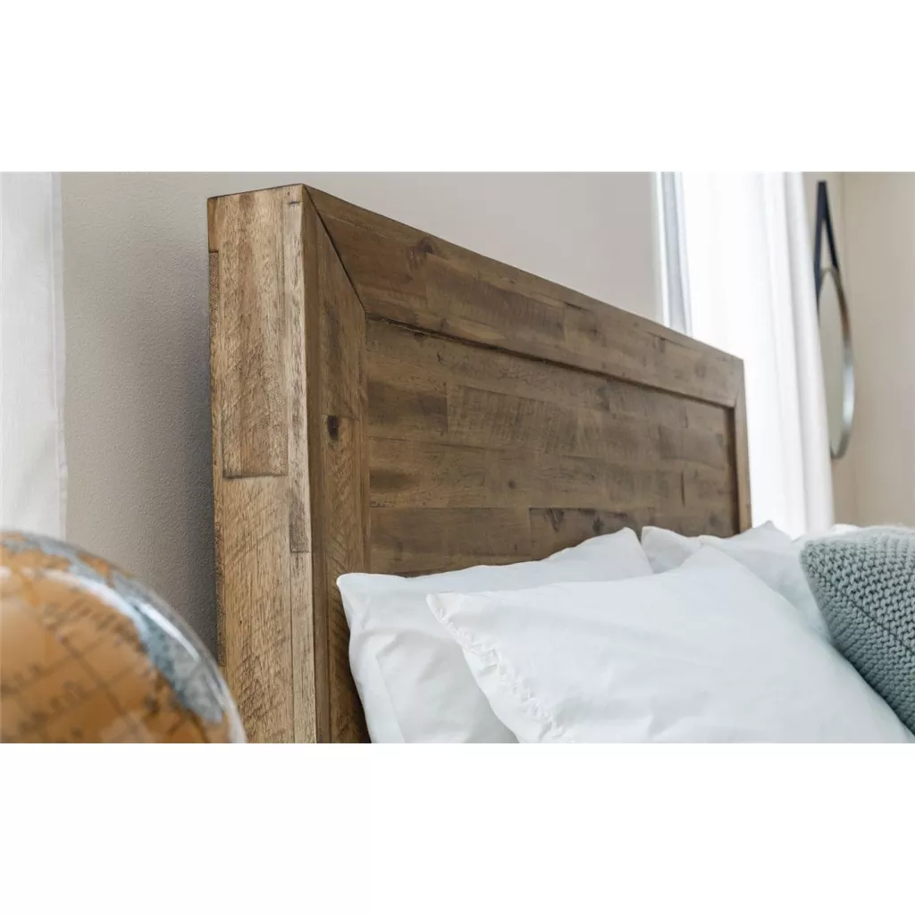 Rustic super king deals bed