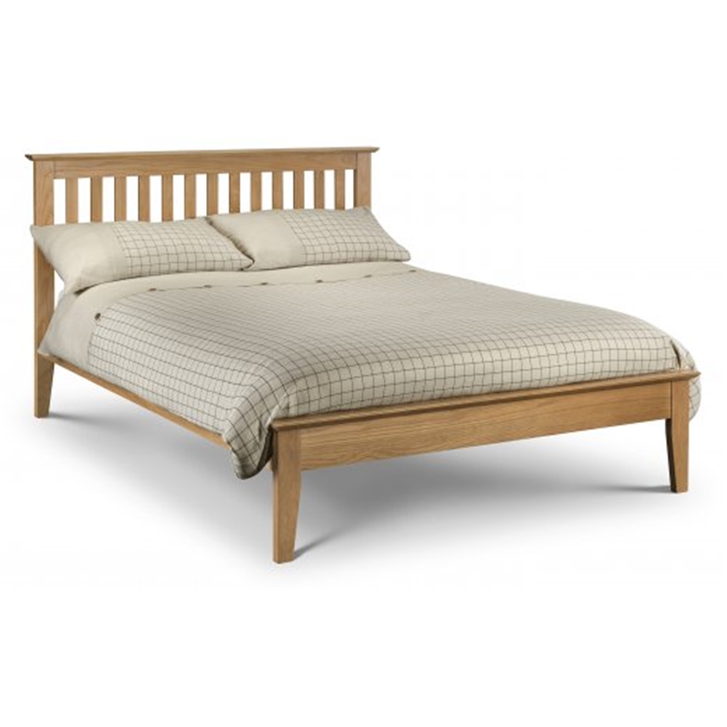 Premium Timeless Oak Bed Frame Double 4ft 6" (135cm)