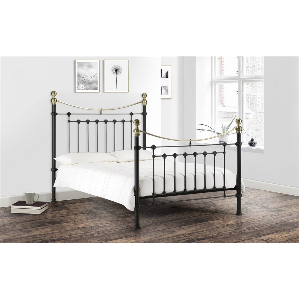 high bed frame king