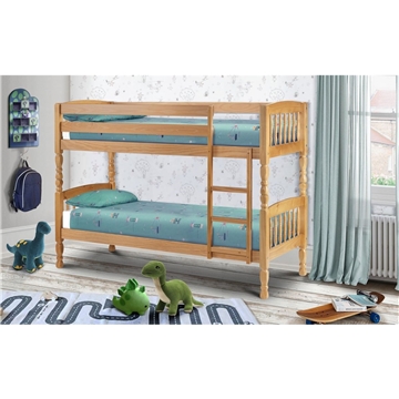 Solid Pine Shaker Style Bunk Bed 90cm Ashfield Bunk Beds Sleepers Solid Pine Shaker Style Bed 2 X 3ft 90cm Free Next Day Uk Delivery