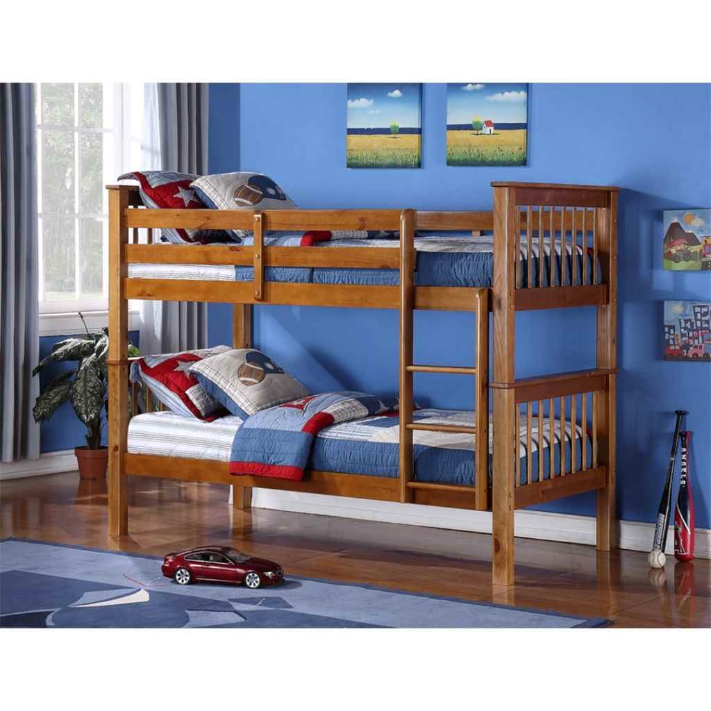 Pine Bunk Bed Free Next Day Delivery Tl Beds Pine Bunk Bed Free Next Day Delivery