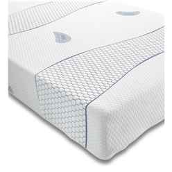 4ft 6" Double Cool Blue Memory Foam Mattress - (135cm)