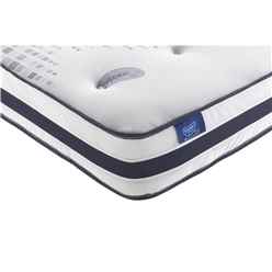 ​6ft Super King Size Gel Pocket Sprung Memory Foam Mattress - (180cm)