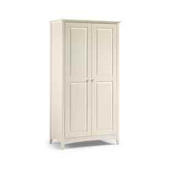 Stone White 2 Door Wardrobe
