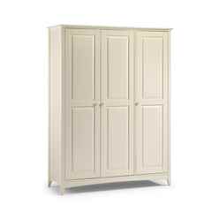 Stone White 3 Door Wardrobe