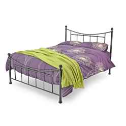 Bristol Black Metal Bed Frame - Single 3ft - Free Next UK Delivery*