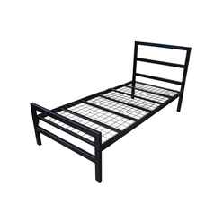 Eaton Black Bed Frame - Single 3ft 