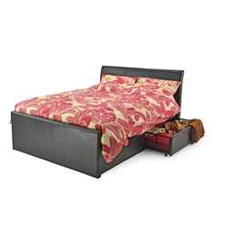 Texas Drawer Divan Brown Bed Frame - Double 4ft 6" 