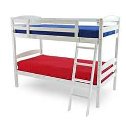 Moderna White Bunk Bed - Single 3ft 