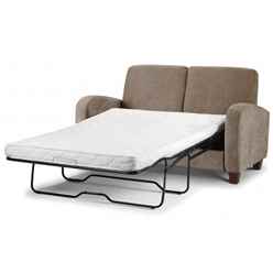 Mink Chenille Fold Out Sofa Bed