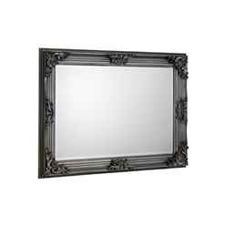 Rococo Pewter Wall Mirror