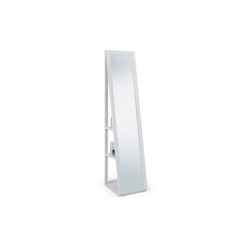 White Storage Mirror