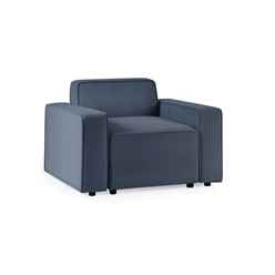 Combination Sofa Pair of Arms - Blue Linen