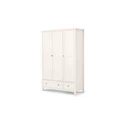 Premier Pure White 3 Door Combination Wardrobe