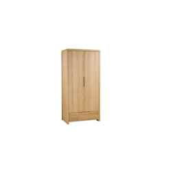 Oak Curve Combination Wardrobe