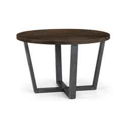 Brooklyn Round Dining Table - Dark Oak
