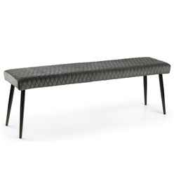 Grey Luxe Low Bench