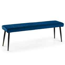 Blue Luxe Low Bench