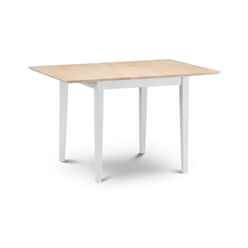 2-Tone Ivory and Natural Rufford Dining Table