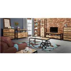 Metro Industrial Cart Coffee Table