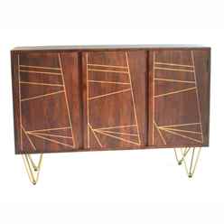 Dark Gold Stylish Large Sideboard