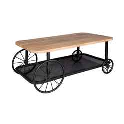 Craft Wheel Large Coffee Table