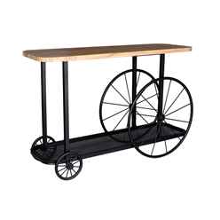 Craft Wheel Stylish Console Table