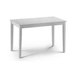 Satin White Taku Dining Table