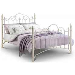 DISC ***** Ornate High End Metal Bed Frame - Double 4ft 6" (135cm) 